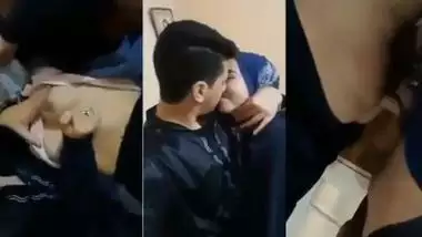 Guy records his Pakistani porn while fucking his hijabi GF